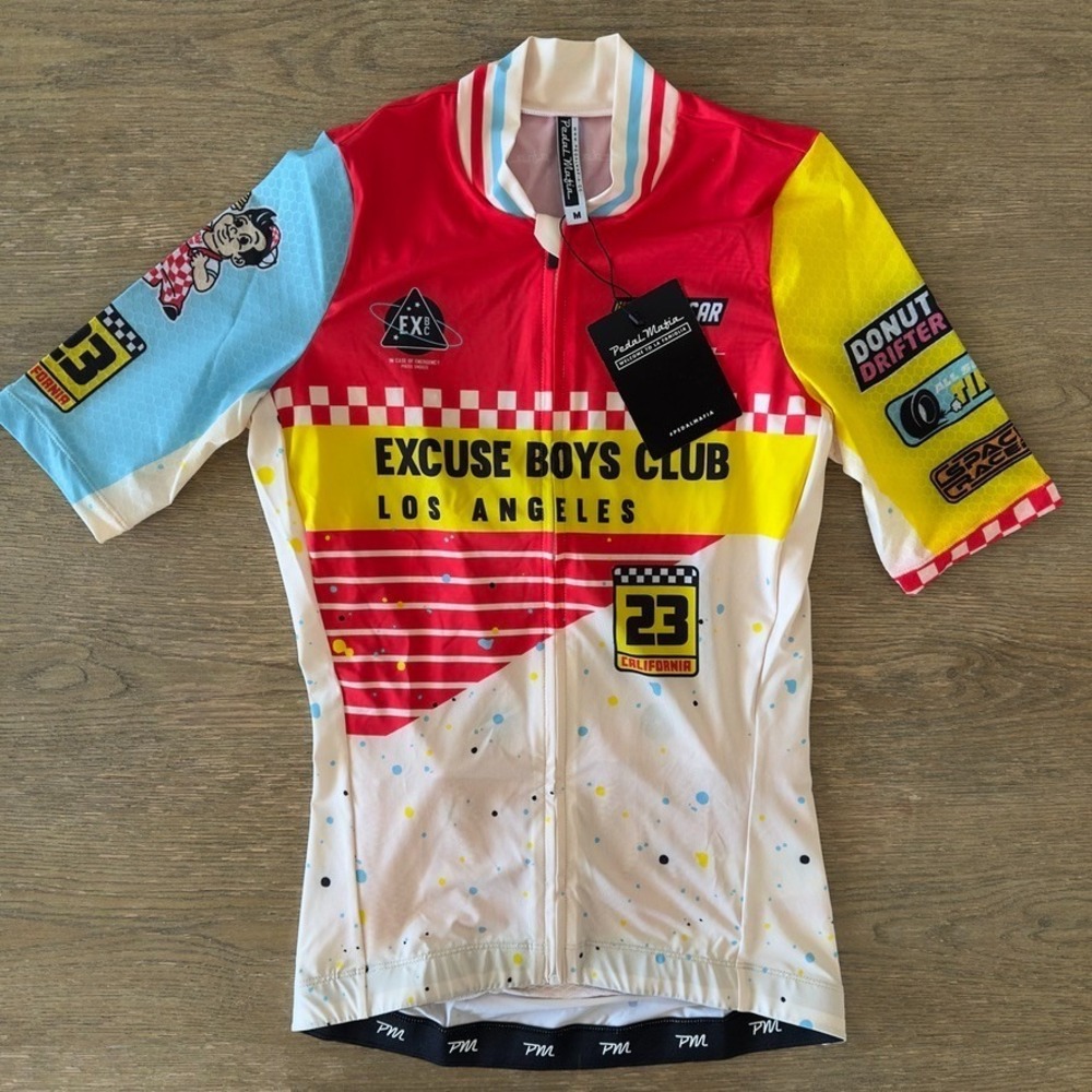 NEW Pedal Mafia x Excuse Boys Club Los Angeles Collab Core Jersey 2.0-Size Med